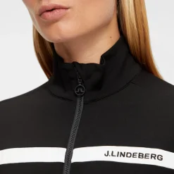 J.Lindeberg Tröjor Dam-Janice Mid Layer Svart Black