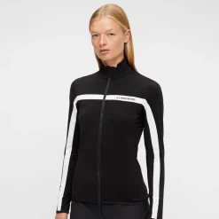 J.Lindeberg Tröjor Dam-Janice Mid Layer Svart Black