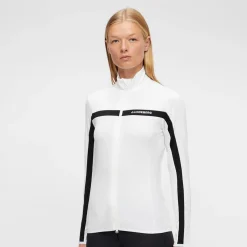 J.Lindeberg Tröjor Dam-Janice Mid Layer Vit White