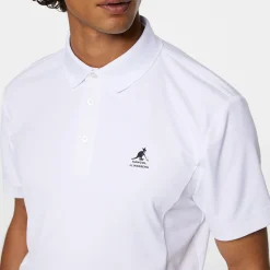 J.Lindeberg Pikétröjor Herr-Jason Polo JL x Kangol Vit White