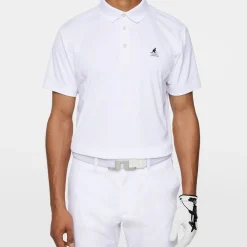 J.Lindeberg Pikétröjor Herr-Jason Polo JL x Kangol Vit White