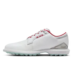 Nike Herrskor-Jordan Adg 5 Golf s White-Fire Red-Metallic Silver-Blue