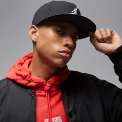 Nike Kepsar-Jordan Jumpman Pro Adjustable Cap Black-Anthracite-White