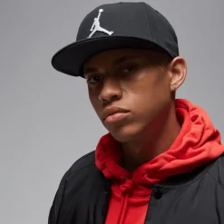 Nike Kepsar-Jordan Jumpman Pro Adjustable Cap Black-Anthracite-White