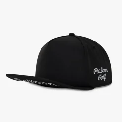 Malbon Golf Kepsar-JP 5 Panel Hat Svart Black