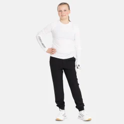 Bogeys & Birdies Juniorkläder Kille-Jr First Layer LS Tee Vit White
