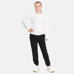 Bogeys & Birdies Juniorkläder Kille-Jr First Layer LS Tee Vit White