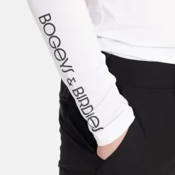 Bogeys & Birdies Juniorkläder Kille-Jr First Layer LS Tee Vit White