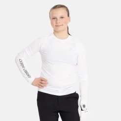 Bogeys & Birdies Juniorkläder Kille-Jr First Layer LS Tee Vit White