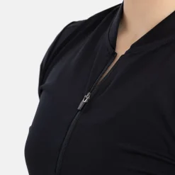 Bogeys & Birdies Juniorkläder Tjej-Jr Tech Blade V-Neck Tee Svart Black