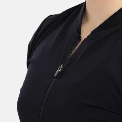 Bogeys & Birdies Juniorkläder Tjej-Jr Tech Blade V-Neck Tee Svart Black