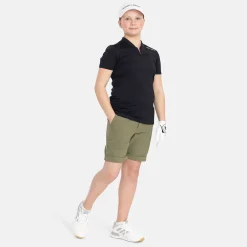 Bogeys & Birdies Juniorkläder Kille-Jr 4-Way Stretch Short Leaf Clover Green