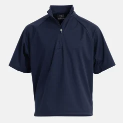 Bogeys & Birdies Juniorkläder Kille-Jr Windbreaker SS 1/4 Zip Blå Navy