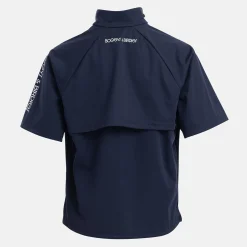 Bogeys & Birdies Juniorkläder Kille-Jr Windbreaker SS 1/4 Zip Blå Navy