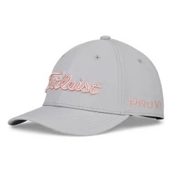 Titleist Juniorkläder Kille-Junior Tour Performance Grey-Soft Pink