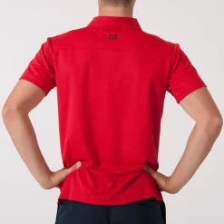 Cutter & Buck Pikétröjor Herr-Kelowna Röd Red (035)