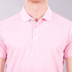 Cutter & Buck Pikétröjor Herr-Kelowna Rosa Ljusrosa (210)