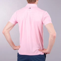 Cutter & Buck Pikétröjor Herr-Kelowna Rosa Ljusrosa (210)