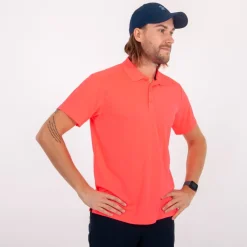 Cutter & Buck Pikétröjor Herr-Kelowna Rosa Rosa (Neon C 260)