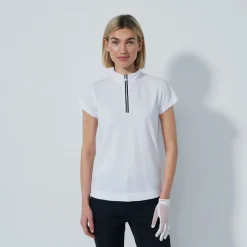 Daily Sports Pikétröjor Dam-Kim Caps Vit White