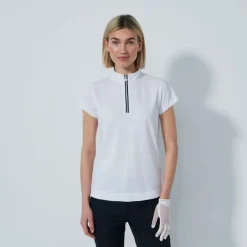 Daily Sports Pikétröjor Dam-Kim Caps Vit White