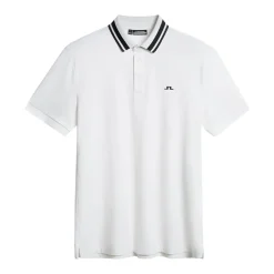J.Lindeberg Pikétröjor Herr-Kit Polo Vit White