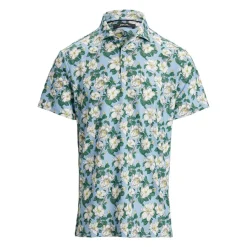 Ralph Lauren Pikétröjor Herr-Knit-Polo LT WT Airflow AOP Georgia Rose Office