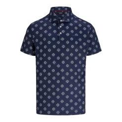Ralph Lauren Pikétröjor Herr-Knit-Polo RLX FTHRWT Airflow Jersey Refined Navy
