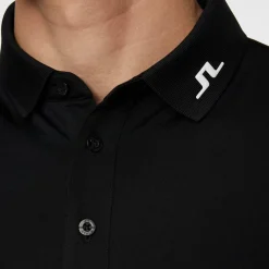 J.Lindeberg Pikétröjor Herr-Kv Polo Svart Black