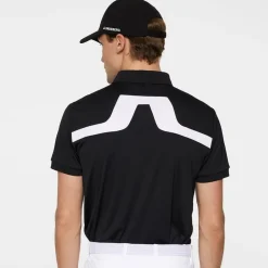 J.Lindeberg Pikétröjor Herr-Kv Polo Svart Black