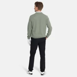 Lyle & Scott Tröjor Herr-Lambswool Blend Crew Green Sage L (X932)