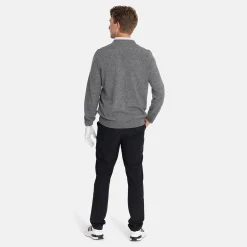 Lyle & Scott Tröjor Herr-Lambswool Blend Crew Grey Sidewalk (X930)