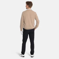 Lyle & Scott Tröjor Herr-Lambswool Blend Crew Beige Beige (Oatmeal X931)