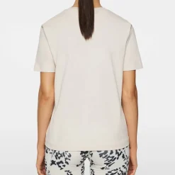 J.Lindeberg Pikétröjor Dam-Laurel T-Shirt Moonbeam