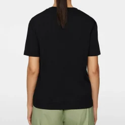 J.Lindeberg Pikétröjor Dam-Laurel T-Shirt Svart Black