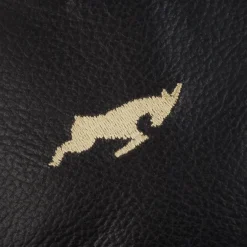 Goatlane Headcovers-Leather Headcover Putter Mallet Svart Black