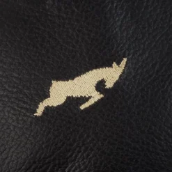 Goatlane Headcovers-Leather Headcover Putter Mallet Svart Black