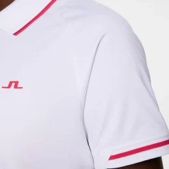 J.Lindeberg Pikétröjor Dam-Lee Polo Vit White