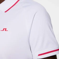 J.Lindeberg Pikétröjor Dam-Lee Polo Vit White