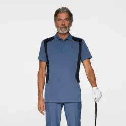 J.Lindeberg Pikétröjor Herr-Legacy Polo Vintage-Indigo
