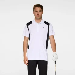 J.Lindeberg Pikétröjor Herr-Legacy Polo Vit White