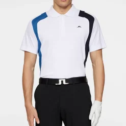 J.Lindeberg Pikétröjor Herr-Legacy Polo Vit White