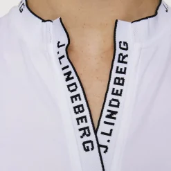 J.Lindeberg Pikétröjor Dam-Leya Sleeveless Top Vit White