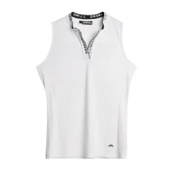 J.Lindeberg Pikétröjor Dam-Leya Sleeveless Top Vit White