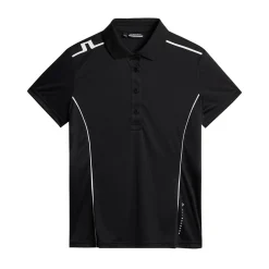 J.Lindeberg Pikétröjor Dam-Leyla Polo Svart Black