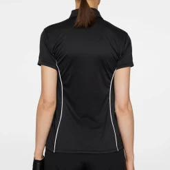 J.Lindeberg Pikétröjor Dam-Leyla Polo Svart Black