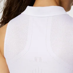 J.Lindeberg Pikétröjor Dam-Leylo Sleeveless Top Vit White