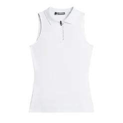 J.Lindeberg Pikétröjor Dam-Leylo Sleeveless Top Vit White
