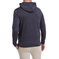 FootJoy Tröjor Herr-Lightweight Hoodie Heather-Navy
