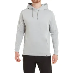 FootJoy Tröjor Herr-Lightweight Hoodie Heather-Grey